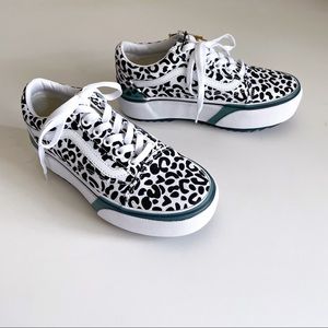 Vans Old Skool Stacked animal print NIB